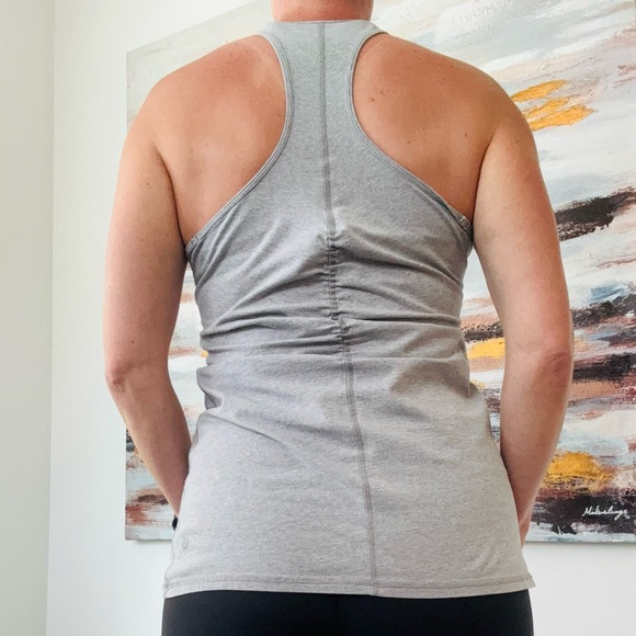 LULULEMON Ruched Racerback Tank Top - Picture 3 of 8